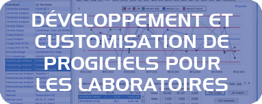 Développement et customisation de progiciels pour les laboratoires