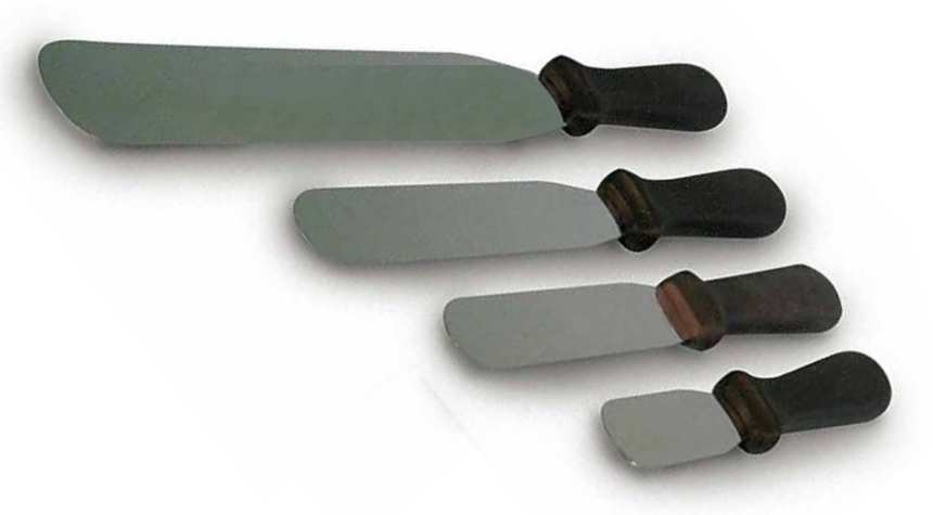 LOT DE 4 SPATULES FLEXIBLES