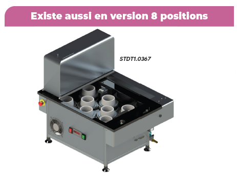 PRISOMÈTRE VICAT AUTOMATIQUE MULTIPOSTES 8 positions