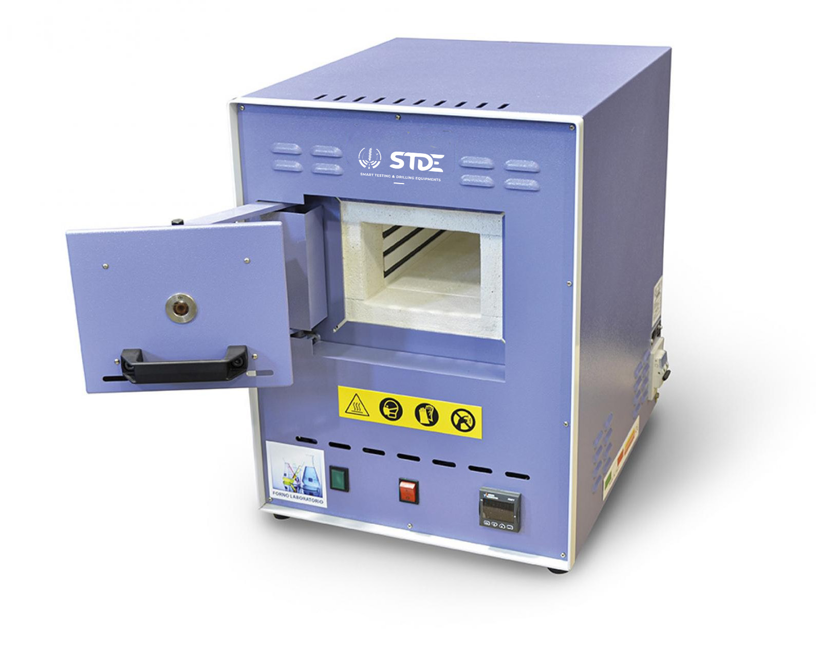 FOUR A CHAMBRE 4L, 1100°C, POUR ESSAIS SUR CIMENTS