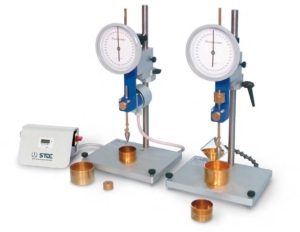 APPAREIL POUR LA DETERMINATION DE LA LIMITE DE LIQUIDITE AVEC LE PENETROMETRE A CONE MANUEL