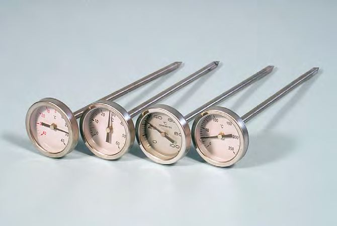 Thermomètre Analogique Pour Réfrigérateur Et Congélateur - Lot De 3 - Zones Colorées - -30°C à 50°C