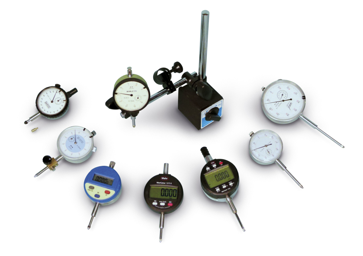 COMPARATEUR A CADRAN Compac Au 0,01 Mm Course De 10,00 Mm En Bon État D