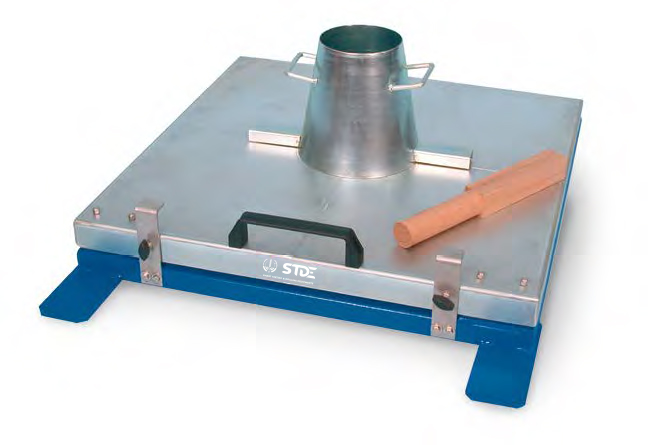 Table pour essais d’affaissement