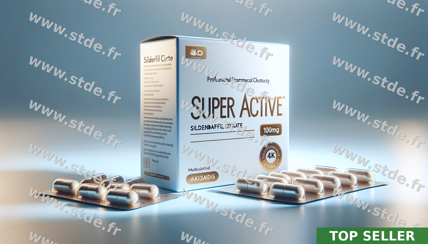 Dossier Viagra Super Active 100mg : indications, contre-indications et prix