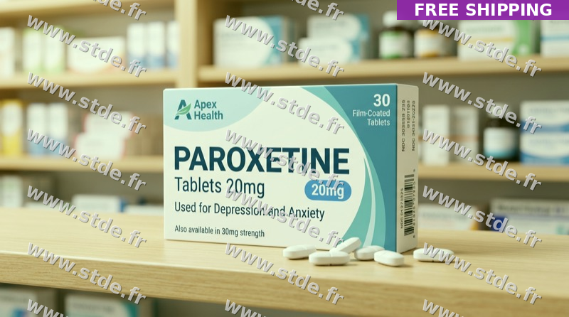 Paroxétine 40mg — noté 4,8/5 · 0,68€ le comprimés en France