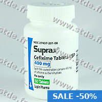 Obtenez Suprax 200mg – 0,24€ – satisfaction ou remboursement à Bordeaux
