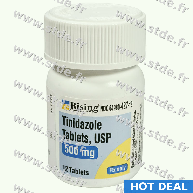 Promo Tinidazole 500mg en France — 0,56€ le comprimé – Stock limité